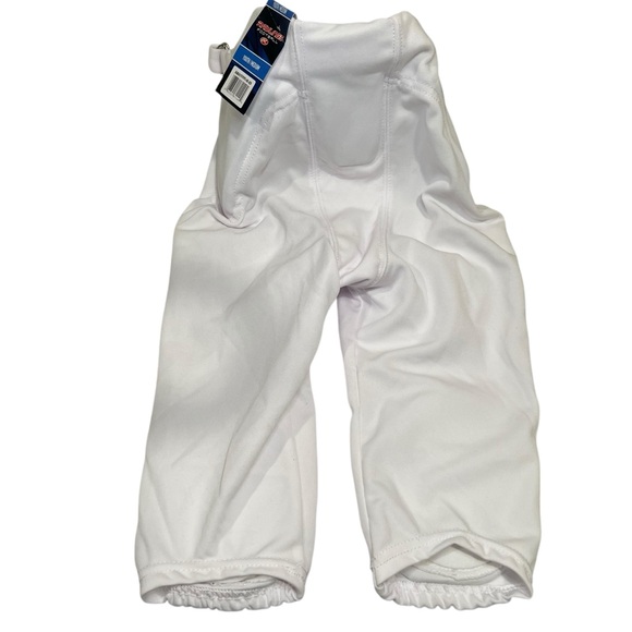 Rawlings’s White Youth Football Pant Elastic Waist Boys Youth Padded - Picture 4 of 7